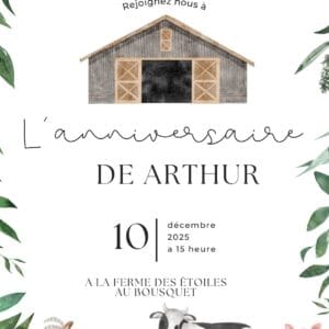 Invitation Ferme 2