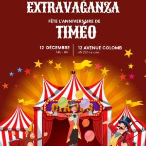 Invitation Cirque 1