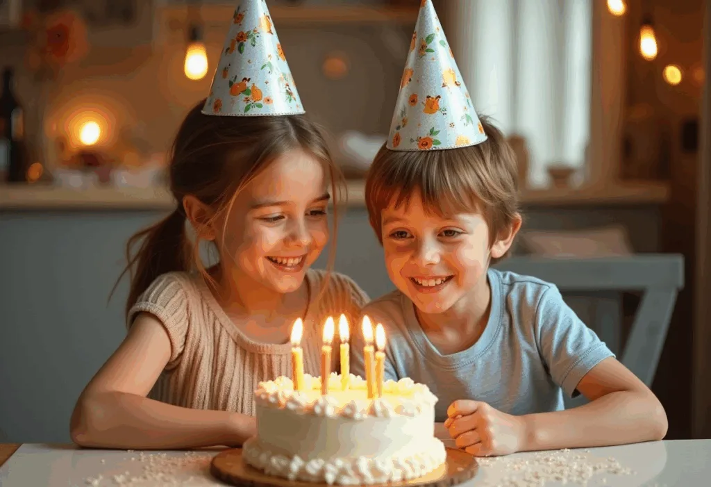 🎂 Frères et sœurs nés le même mois : un seul anniversaire ou chacun le sien ? 👧👦🎈