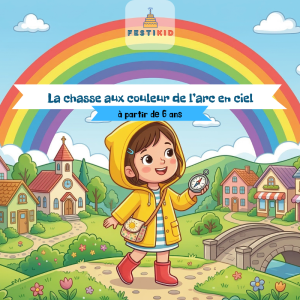 La chasse aux couleurs de l’arc-en-ciel
