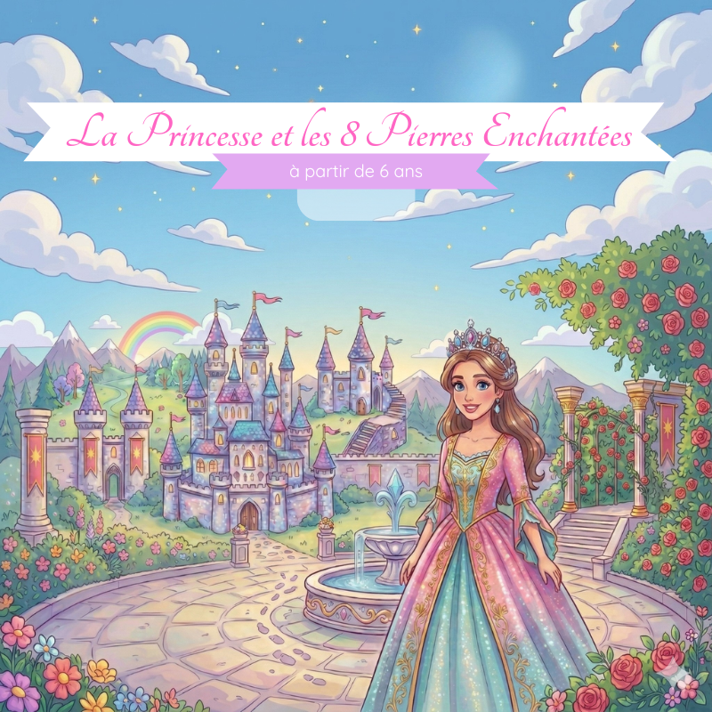 La Princesse et les 8 Pierres Enchantées